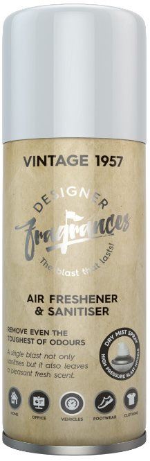 Vůně do auta Designer Fragrance Blast Can - Vintage 1957