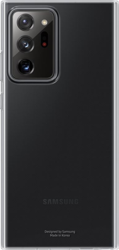 Kryt na mobil Samsung Průhledný zadní kryt pro Galaxy Note20 Ultra 5G průhledný