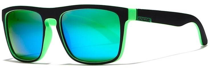 Sluneční brýle KDEAM Sunbury 6 Black & Green / Green