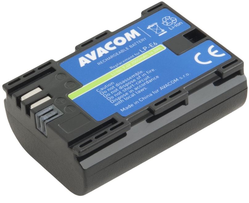 Baterie pro fotoaparát AVACOM za Canon LP-E6 Li-Ion 7.4V 2000mAh 14.8Wh