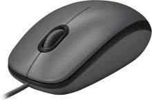 Myš Logitech Mouse M100 šedá