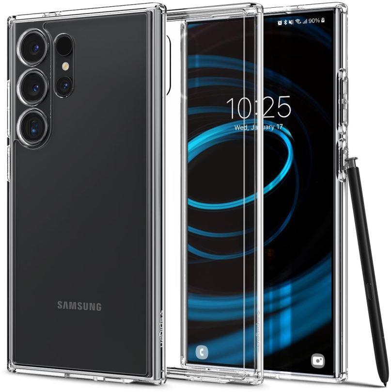 Kryt na mobil Spigen Ultra Hybrid Crystal Clear Samsung Galaxy S24 Ultra