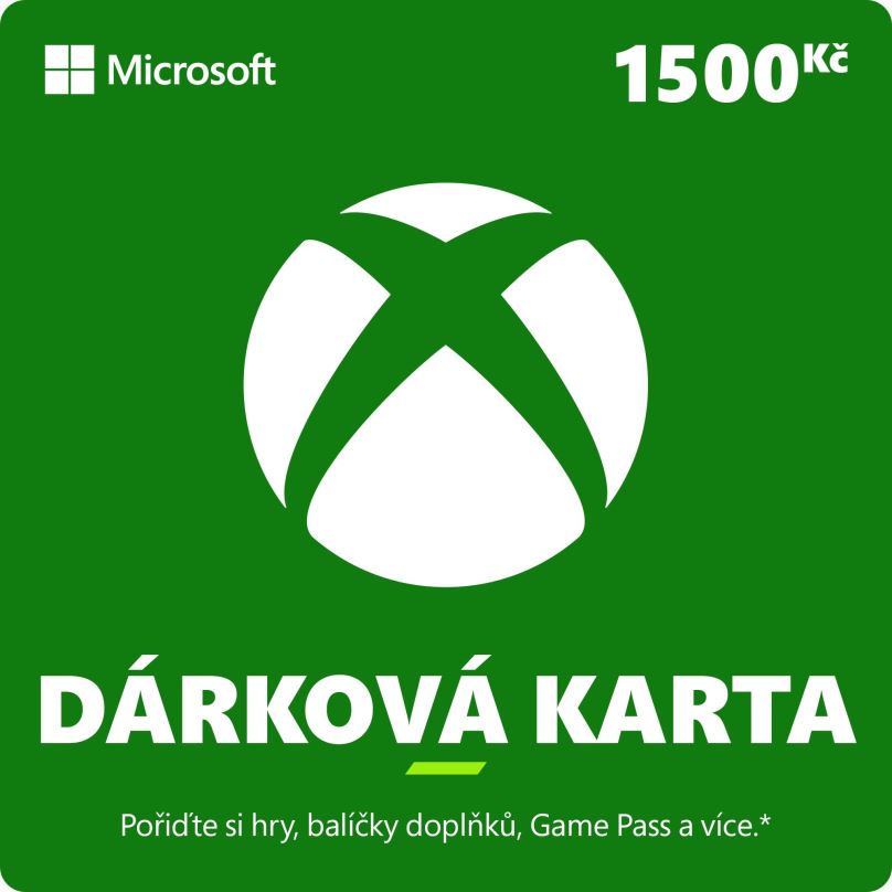 Dobíjecí karta Xbox Live Dárková karta