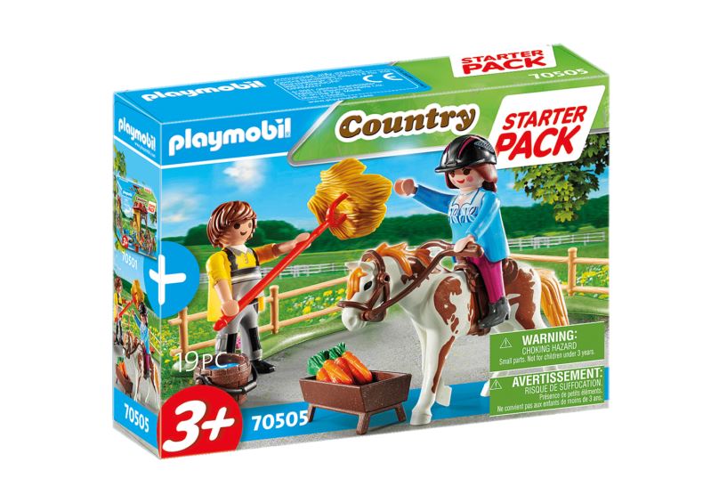 PLAYMOBIL® Country 70505 Starter pack Koňská stáj doplňkový set