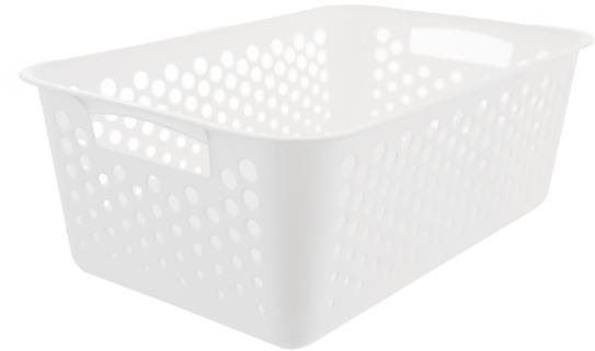 Úložný box Orion Košík UH Art 30x20x11 cm bílá