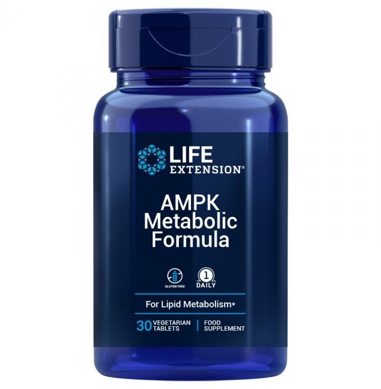 Spalovač tuků Life Extension AMPK Metabolic Formula, 30 tablet