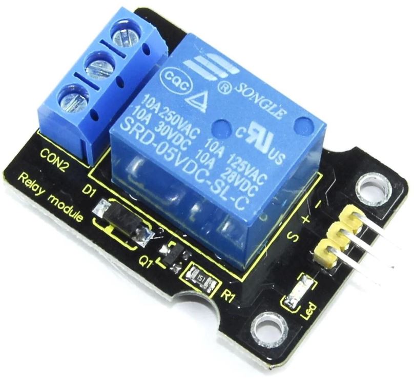 Stavebnice Keyestudio Arduino modul single relé 5 V