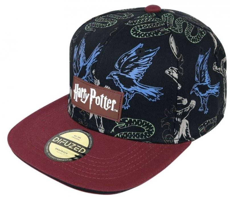 Kšiltovka Difuzed Harry Potter: Heraldic Animals, snapback kšiltovka