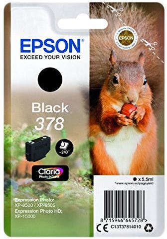 Cartridge Epson T3781 č.378  černá