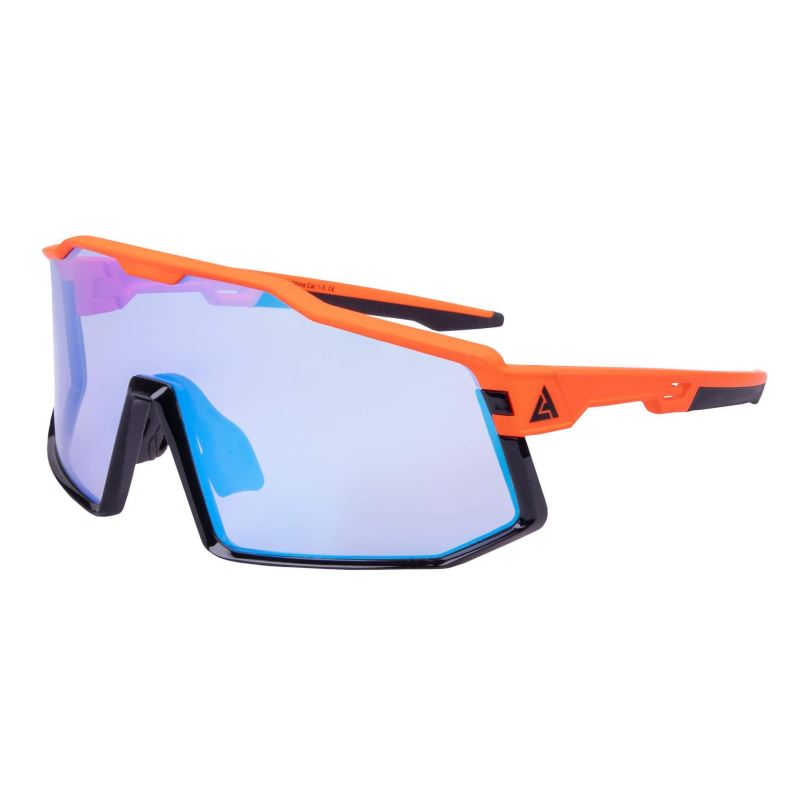 Cyklistické brýle LACETO Rapido orange - Fotochromatické