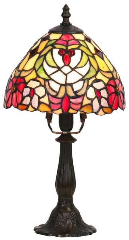 Stolní lampa Rabalux - Tiffany vitrážová stolní lampa 1xE14/40W/230V