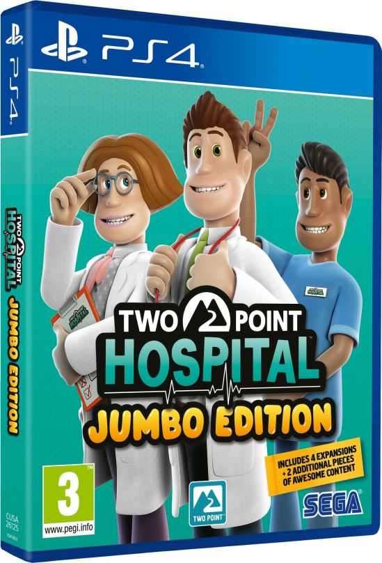 Hra na konzoli Two Point Hospital: Jumbo Edition - PS4