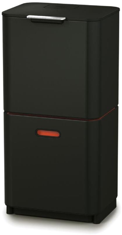 JOSEPH JOSEPH Koše na tříděný odpad Totem Max 60L Carbon Black 30106