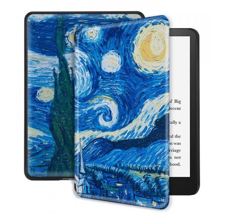Pouzdro na čtečku knih B-SAFE Lock 2377 pro Amazon Kindle Paperwhite 5 2021, Gogh