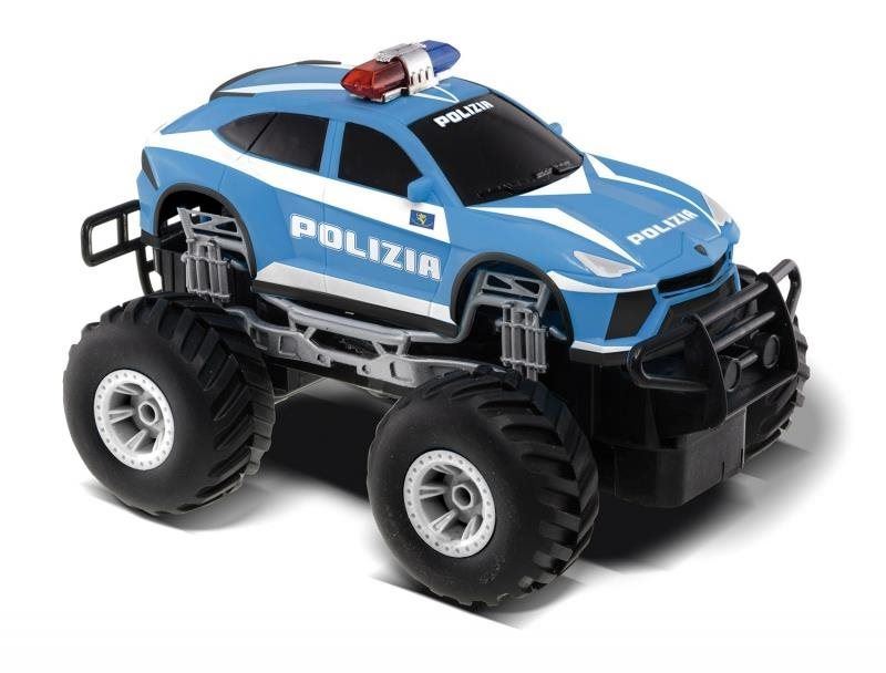 RC auto RE.EL Toys Big Wheels SUV Polizia
