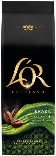 Káva L'OR Espresso Brazil 1000g zrnková káva