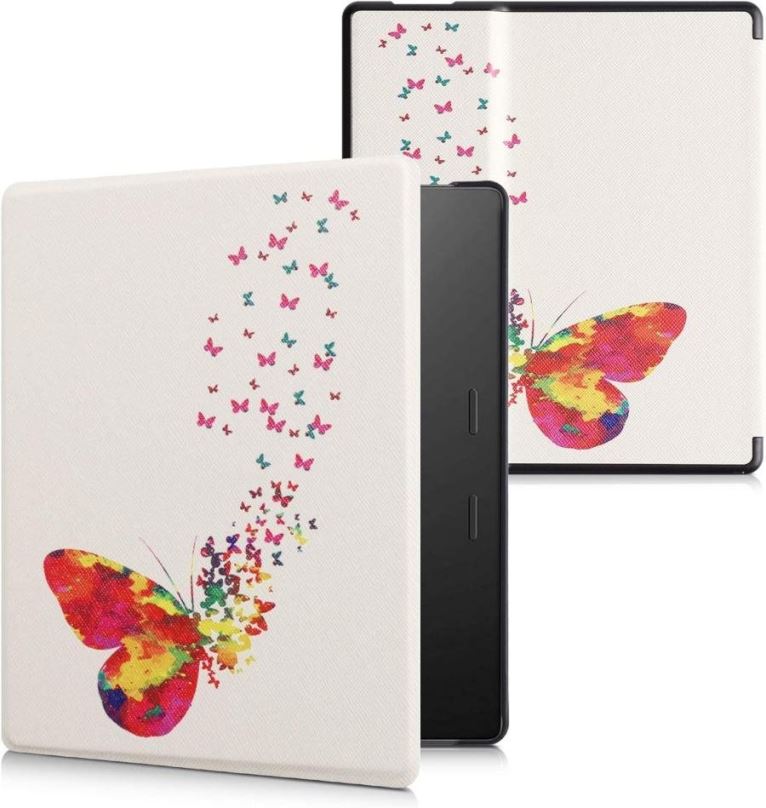 Pouzdro na čtečku knih KW Mobile - Butterfly Swarm - KW4941714 - pouzdro pro Amazon Kindle Oasis 2/3 - vícebarevné