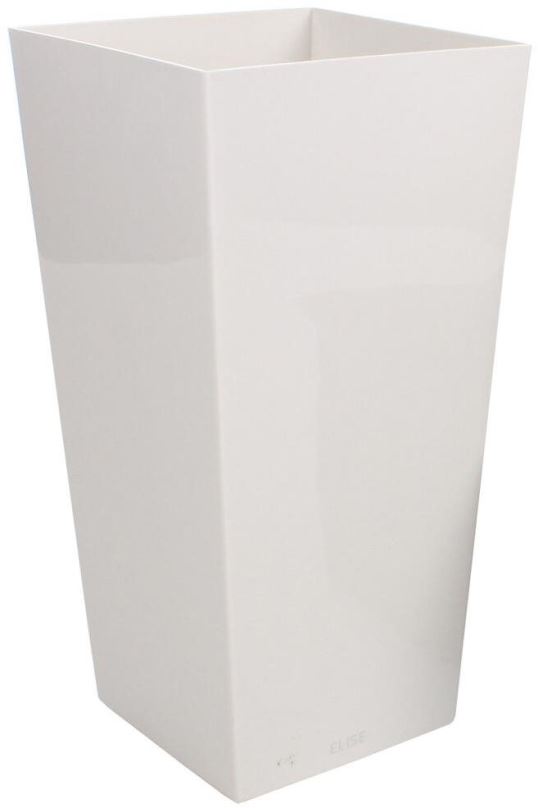Květináč PLASTKON Květináč dekorativní ELISE LESK, 30cm, bílý