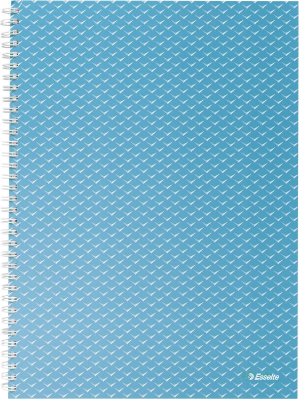 Zápisník ESSELTE Colour Breeze A4, 80 listů, linkovaný, modrý