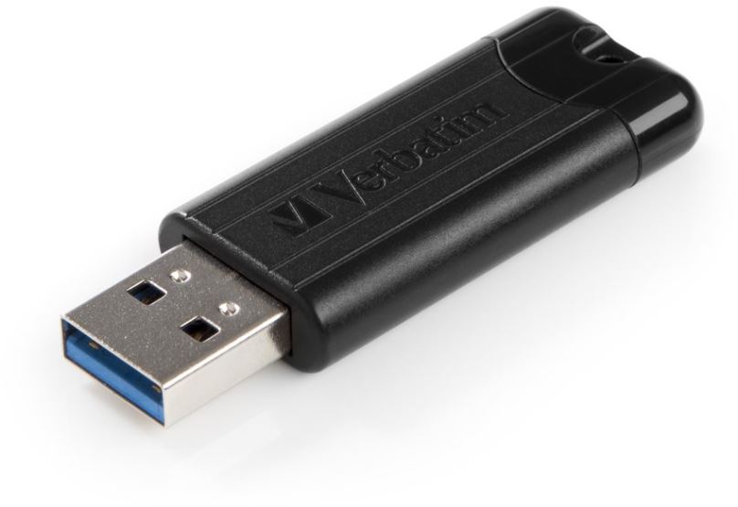 Flash disk VERBATIM Store 'n' Go PinStripe 16GB USB 3.0 černá