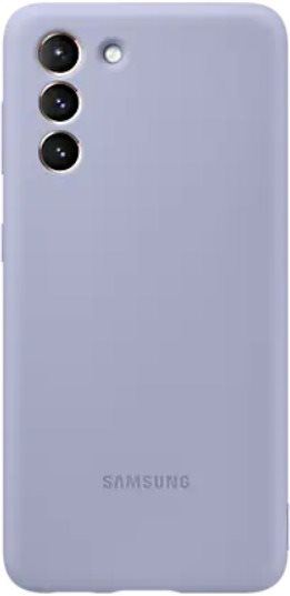 Kryt na mobil Samsung Silikonový zadní kryt pro Galaxy S21 fialový