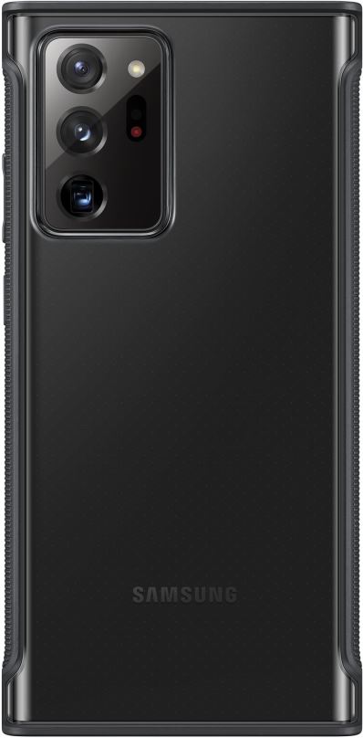 Kryt na mobil Samsung Průhledný ochranný kryt pro Galaxy Note20 Ultra 5G černý