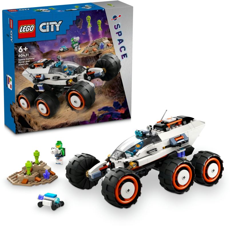 LEGO stavebnice LEGO® City 60431 Průzkumné vesmírné vozidlo a mimozemský život