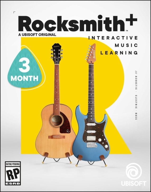 Hra na konzoli Rocksmith+ (3 Month Subscription) - PS4