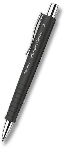 Kuličkové pero FABER-CASTELL Poly Ball XB černé