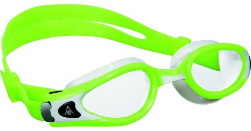 Plavecké brýle Aquasphere Kaiman EXO Small, žlutá/bílá, čirý zorník