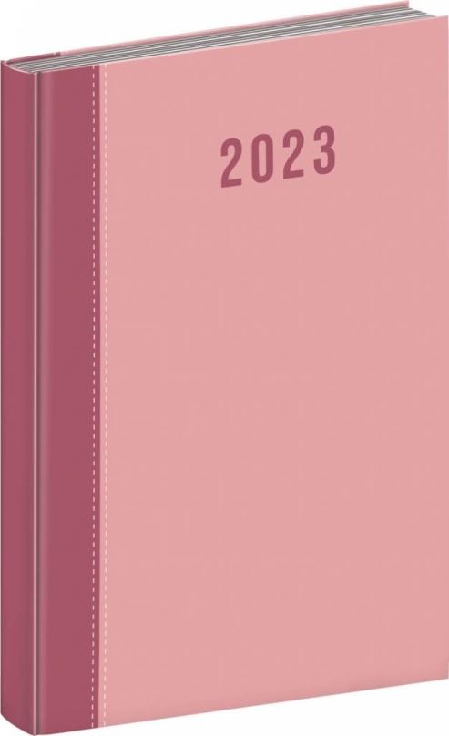 Diář Denní diář Cambio 2023 růžový