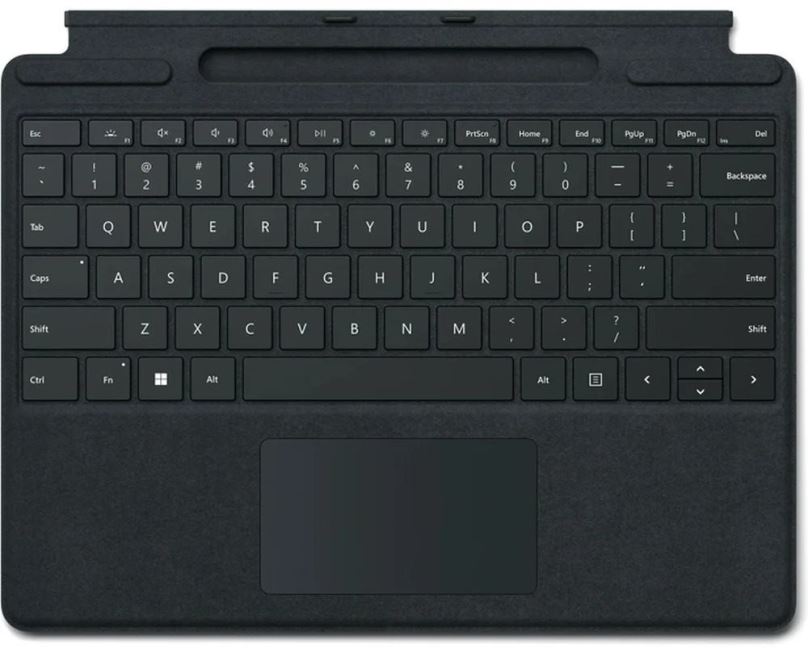 Klávesnice Microsoft Surface Pro X/Pro 8/Pro 9 Signature Keyboard Black CZ/SK
