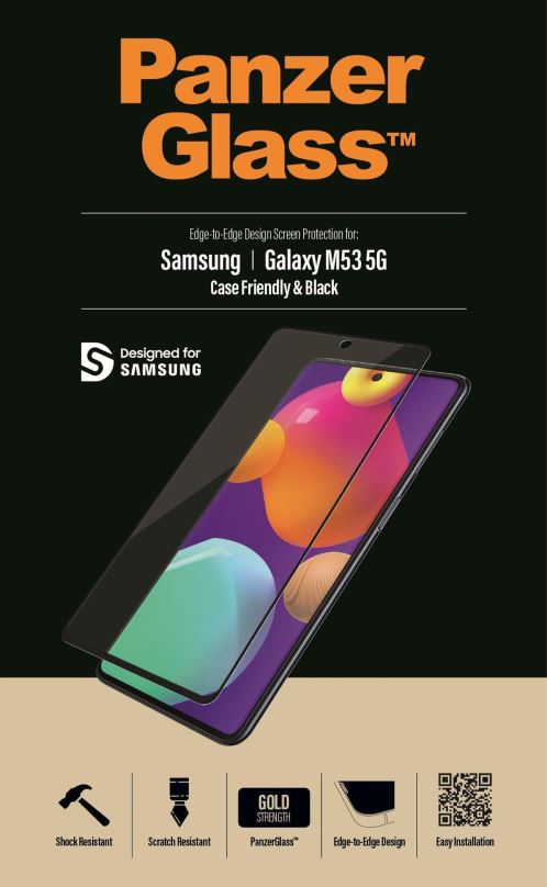 Ochranné sklo PanzerGlass Samsung Galaxy M53 5G