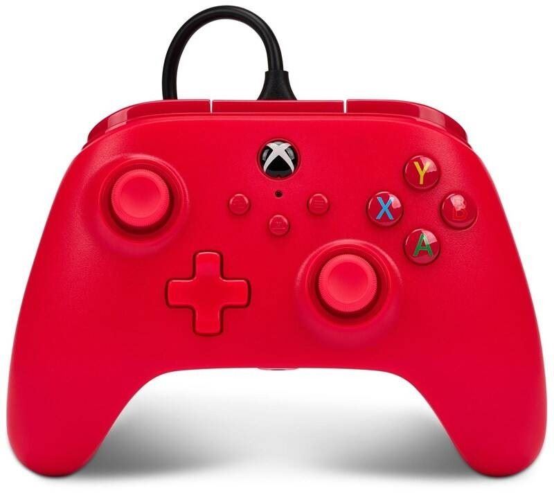 Gamepad PowerA Wired Controller for Xbox Series X|S - Red