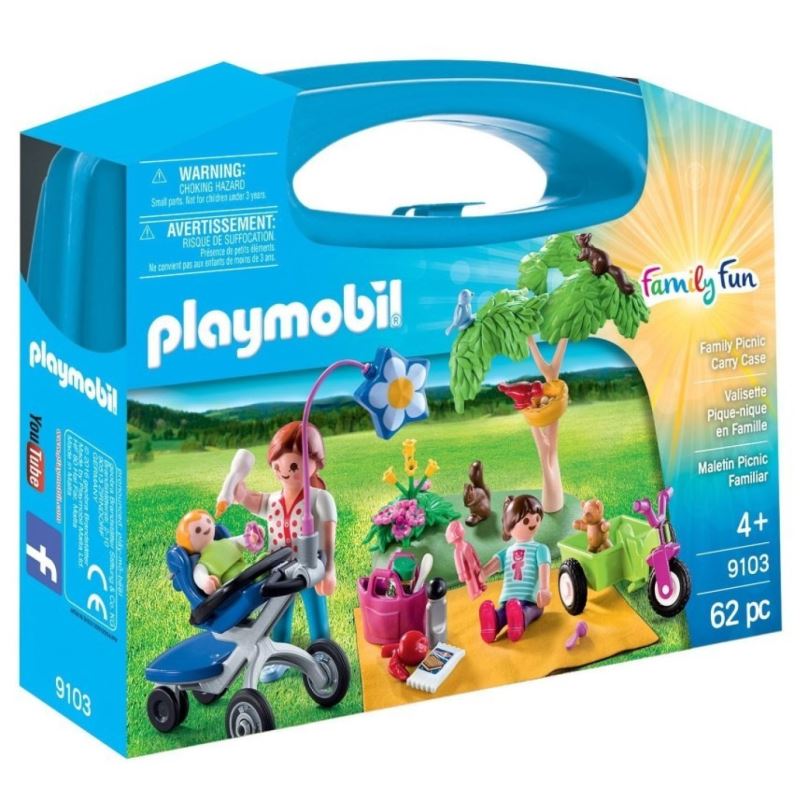 Playmobil 9103 Přenosný kufřík Rodinný piknik
