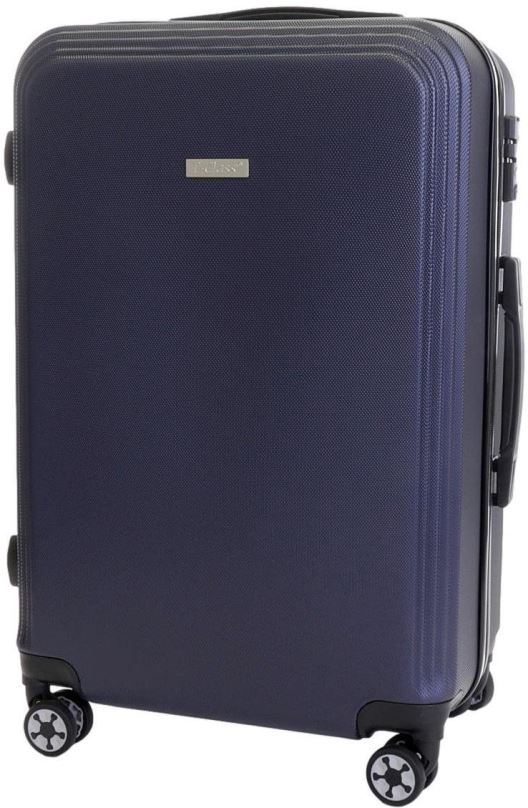 Cestovní kufr T-class 1361, vel. L, ABS, TSA zámek, (modrá), 65 x 42 x 27 cm