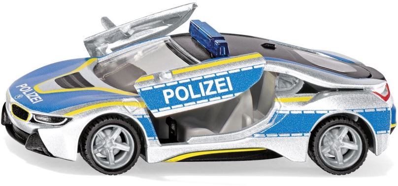Kovový model Siku Super - policie BMW i8