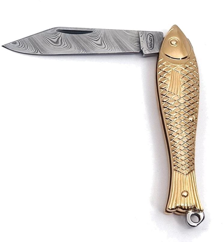 Nůž Mikov 130-DZ-1 Rybička, pozlacená