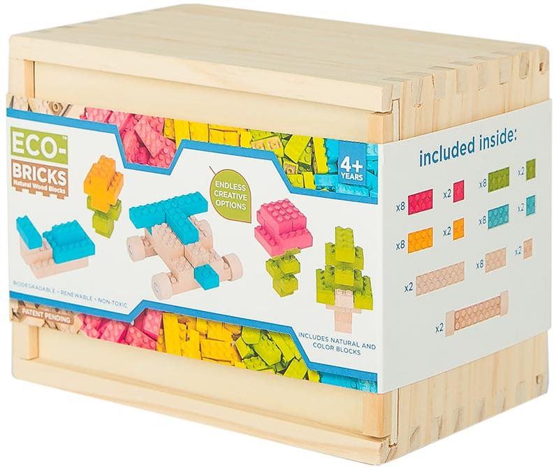 Stavebnice Once Kids Eco-Bricks Color 54 dílů