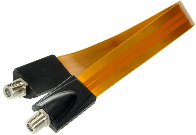 Koaxiální kabel Okenní průchodka 0.3m, konektory F