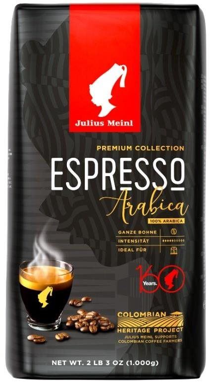 Káva Julius Meinl Premium Collection Espresso Arabica UTZ 1kg, zrnková káva