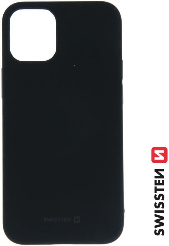 Kryt na mobil Swissten Soft Joy pro Apple iPhone 12 mini černá