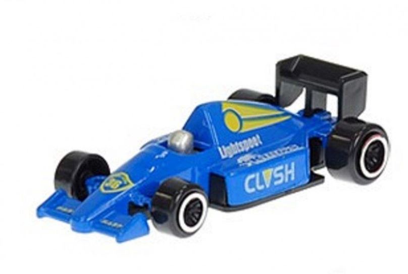 Auto Mikro trading Formule 7,5 cm kov 1:87 volný chod modrá
