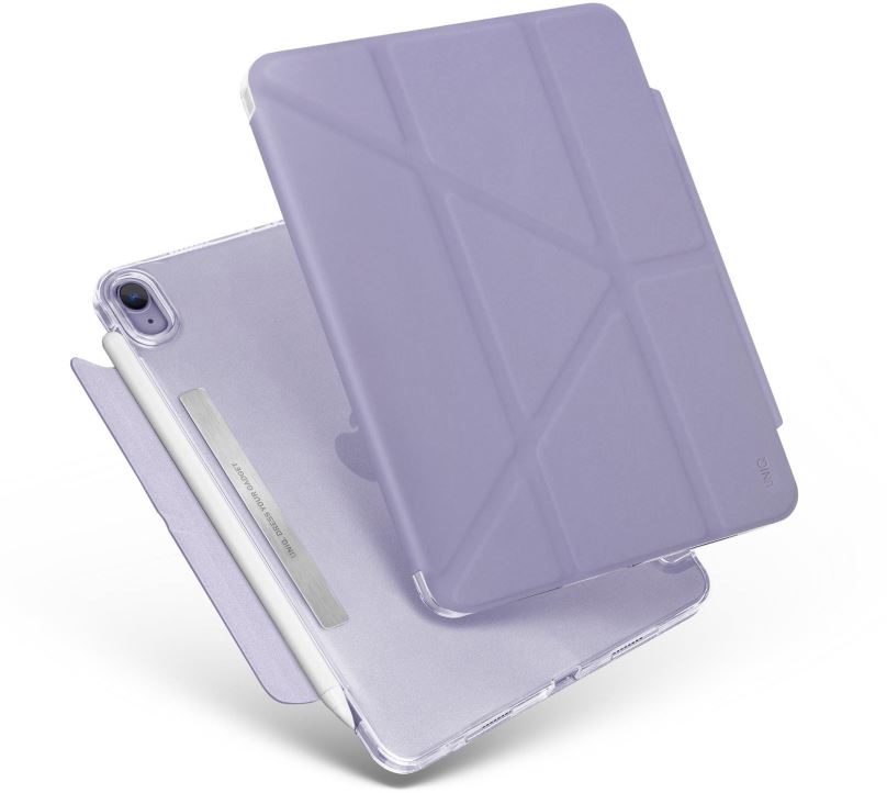 Pouzdro na tablet Uniq Camden antimikrobiální obal pro iPad Mini (2021) fialový