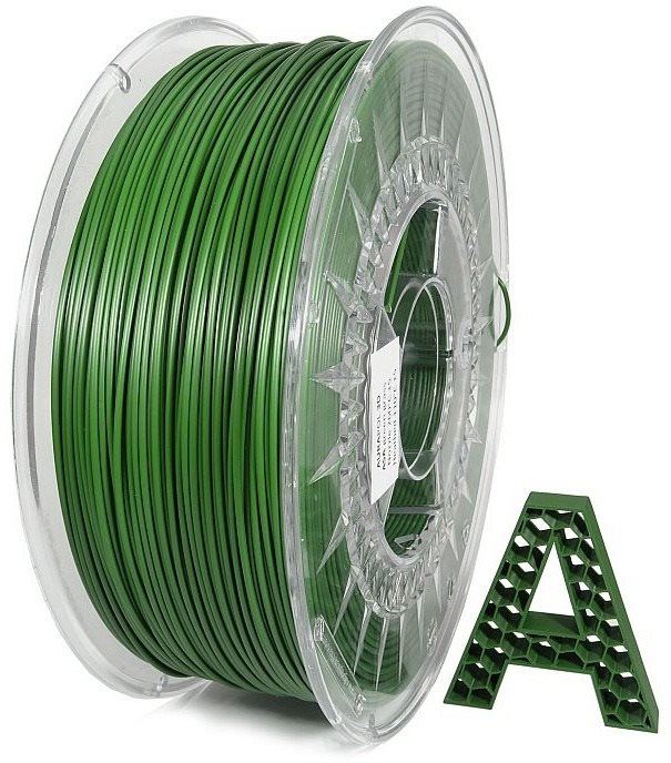 Filament AURAPOL ASA 3D Filament Zelená tráva 850g 1,75 mm AURAPOL