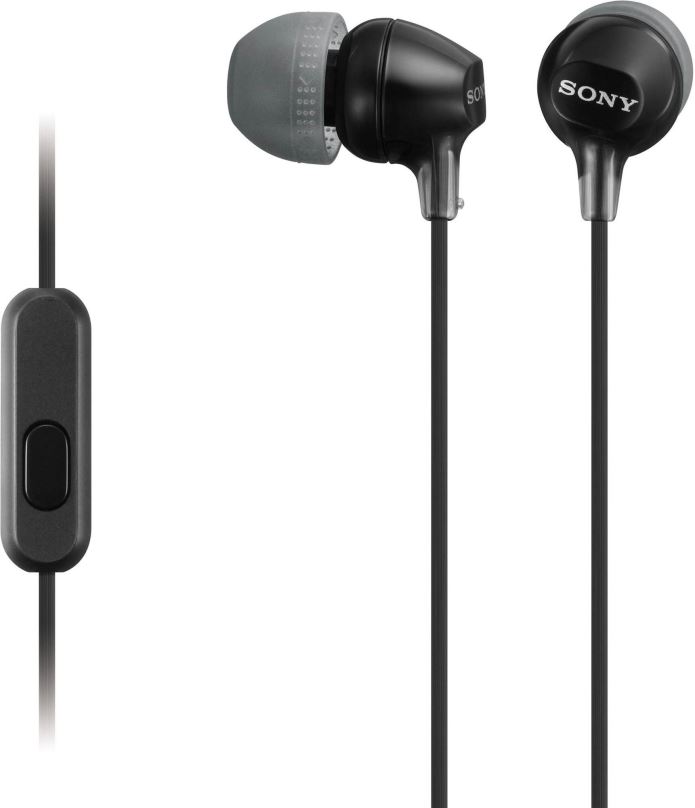 Sluchátka Sony MDR-EX15AP černá
