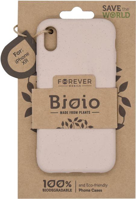 Kryt na mobil Forever Bioio pro iPhone XR růžový