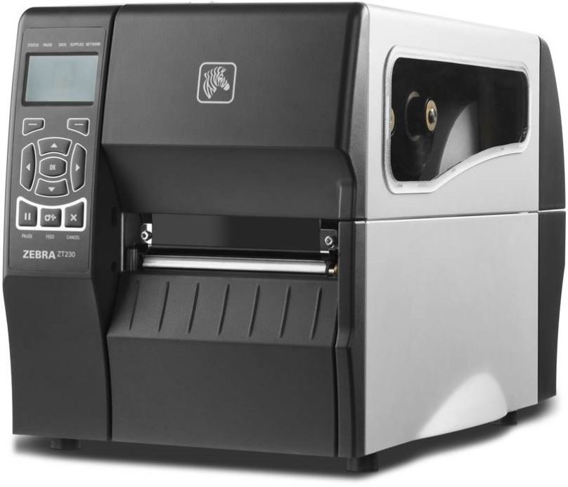 Tiskárna štítků Zebra ZT230 s printserverem