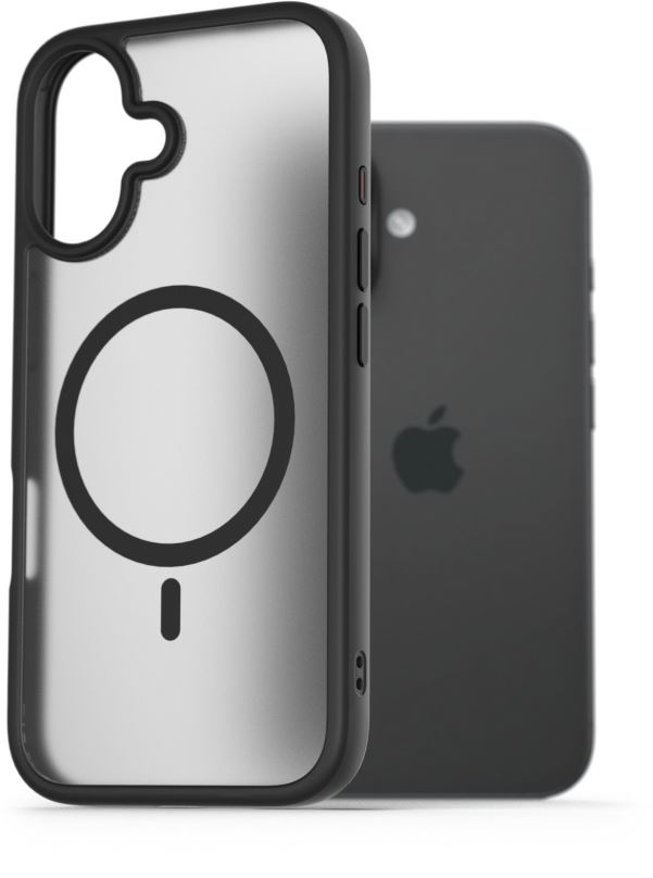 Kryt na mobil AlzaGuard Matte Case Compatible with Magsafe pro iPhone 16 černý