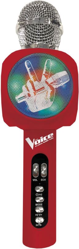 Dětský mikrofon Lexibook Bezdrátový karaoke mikrofon The Voice s vestavěným reproduktorem a světelnými efekty
